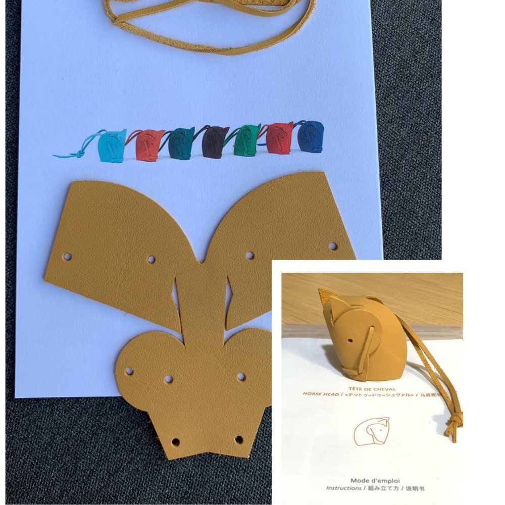Hermes tete de cheval Charm
